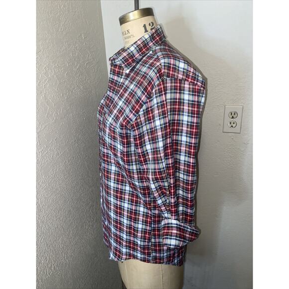 Vintage 80s Goldwaters Flannel Shirt Size Medium - Picture 2 of 7